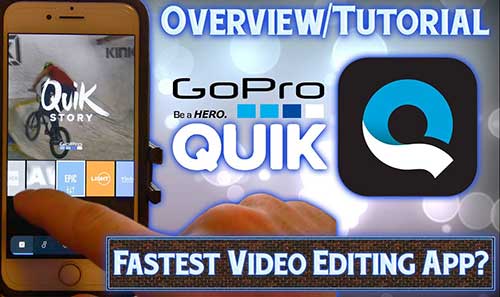 GoPro Quik video editor 500x297