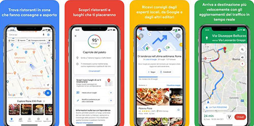 Google Maps GPS e Ristoranti 500x249