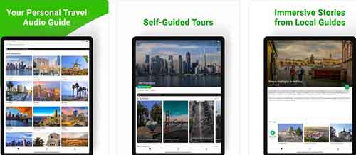 SmartGuide travel guide map