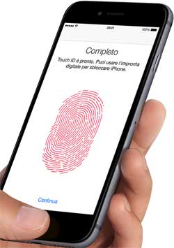 iphone 6 impronta digitale
